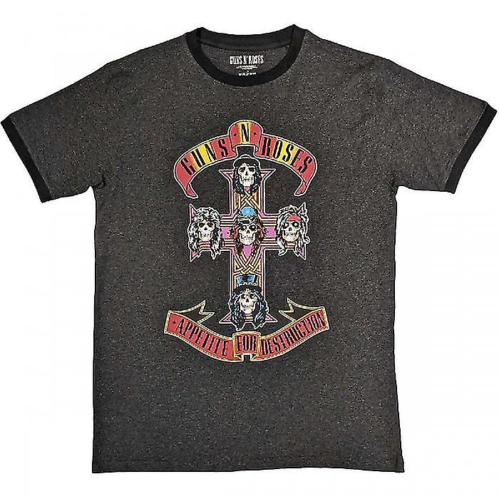Guns N Roses Unisex Adult Appetite For Destruction T-Shirt