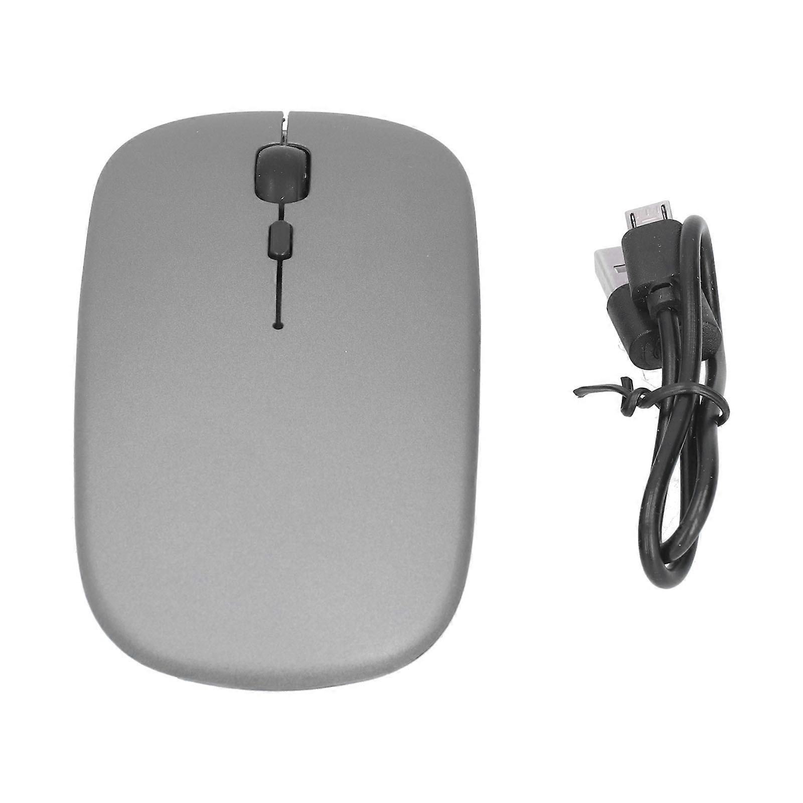 Wireless Mouse Smart Slim Mini Portable 2.4G Cordless Mouse with USB Receiver for Office Laptop Computer Tablet
