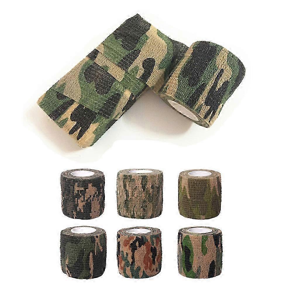 Outdoor Stealth Wrap: Camouflage Self-Adhesive Protective Tape, Reusable Camo Tape For Diverse Applications, Grippy Non-Reflective Wrap For Ultimate