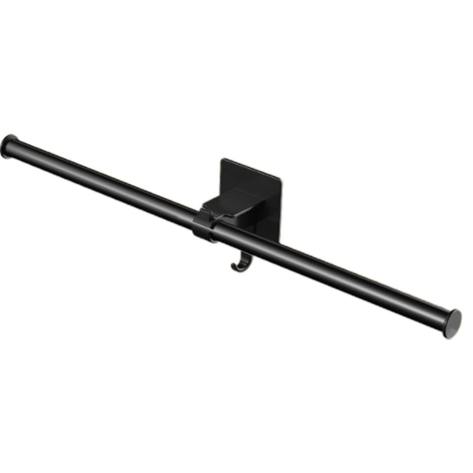 Wall Mounted Kitchen Hanging Rail Multipurpose Punch-Free Kitchenware Rack