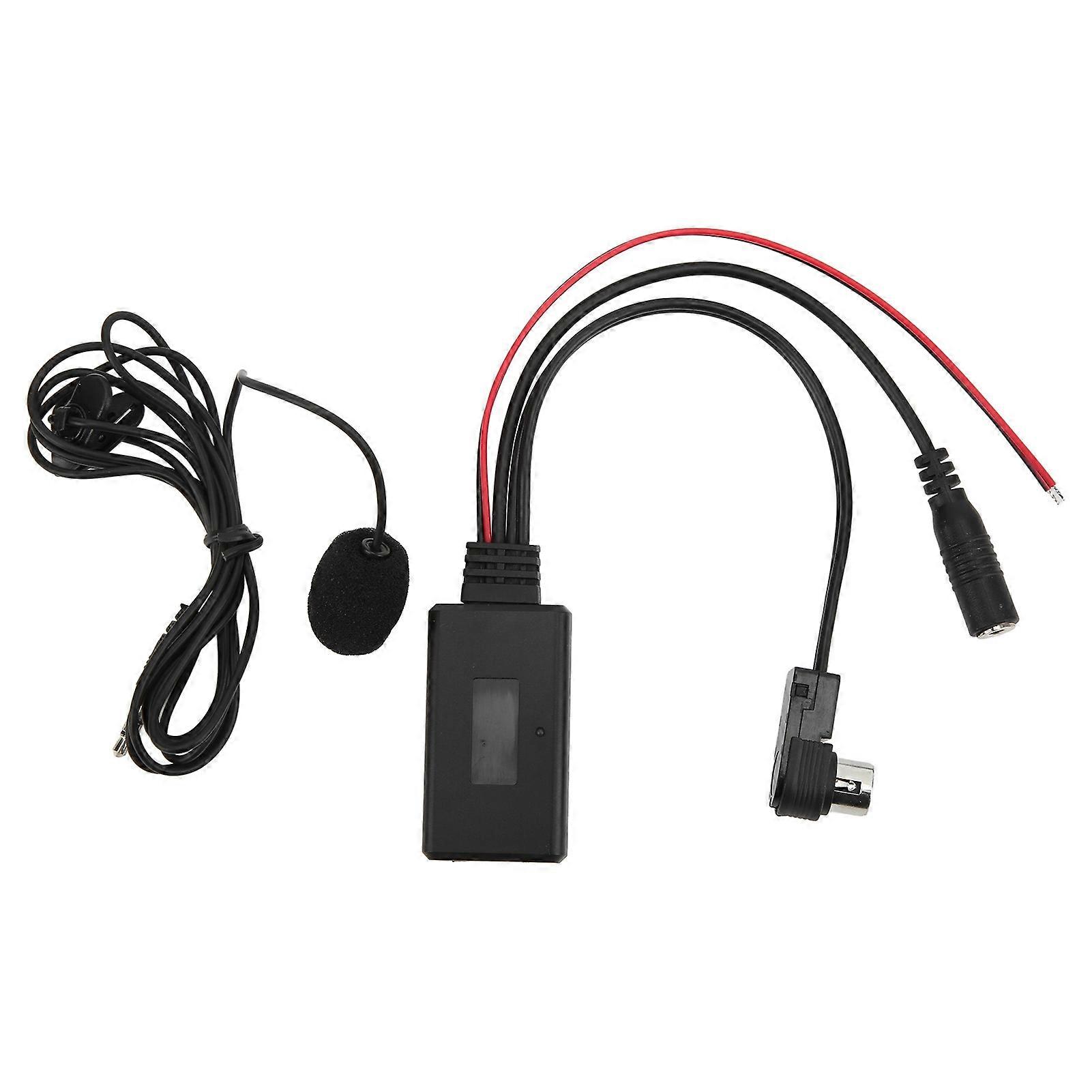 Bluetooth Aux Cable o Adapter for Alpine KCA121B AINET CDA9857 Smart Phone Microphone Handsree