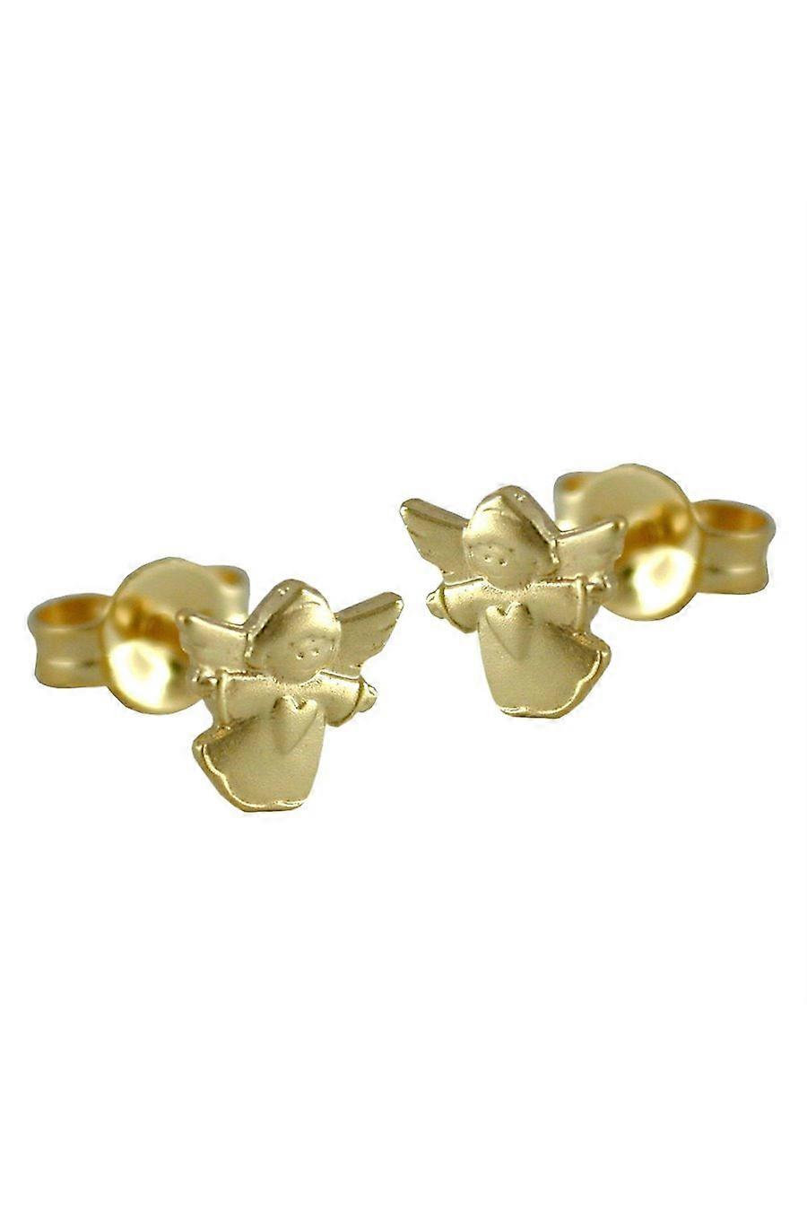 Stud Earrings Flying Angel 9k Gold - Gl430008
