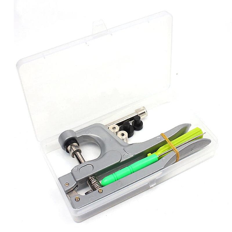 368Pcs Plastic Resin Press Stud Cloth Diaper Diy Button Fastener Snap Plier Sets