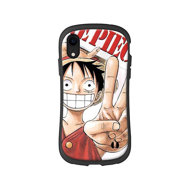 Soft TPU Protective Case for Apple iPhone XS - Luffy Red