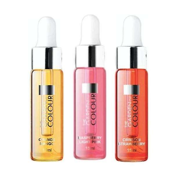 3-pack - Aceite de Cutícula - Mango, Fresa, Frambuesa - 15ml
