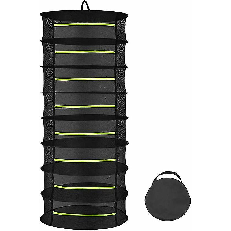 8 Layer Weeder, 60cm Hanging Drying Net, Foldable Drying Net For Hydroponics, Fish, Weeds