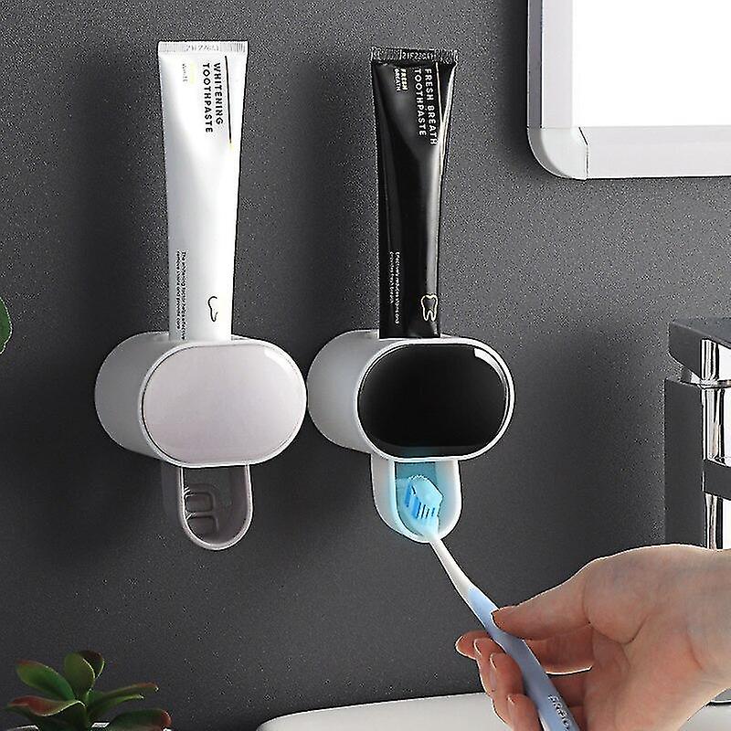 2 Pack Automatic Toothpaste Dispenser Bathroom Accessories