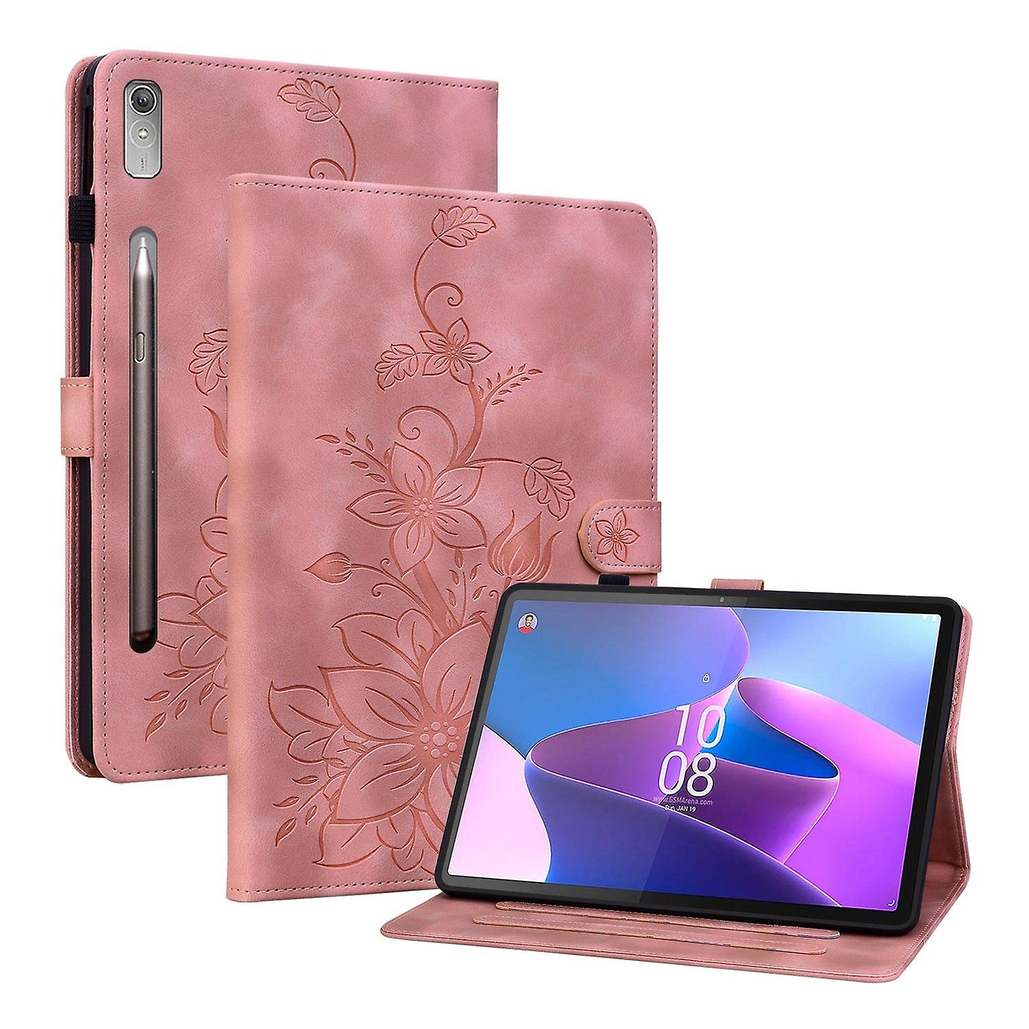Embossed Leather Case For Lenovo Tab P11 Pro Gen 2 11.2
