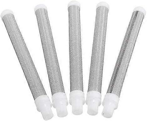 5Pcs 60 Mesh Airless Spray Gun Filter Elements for Wagner Airless Paint Spray Gun