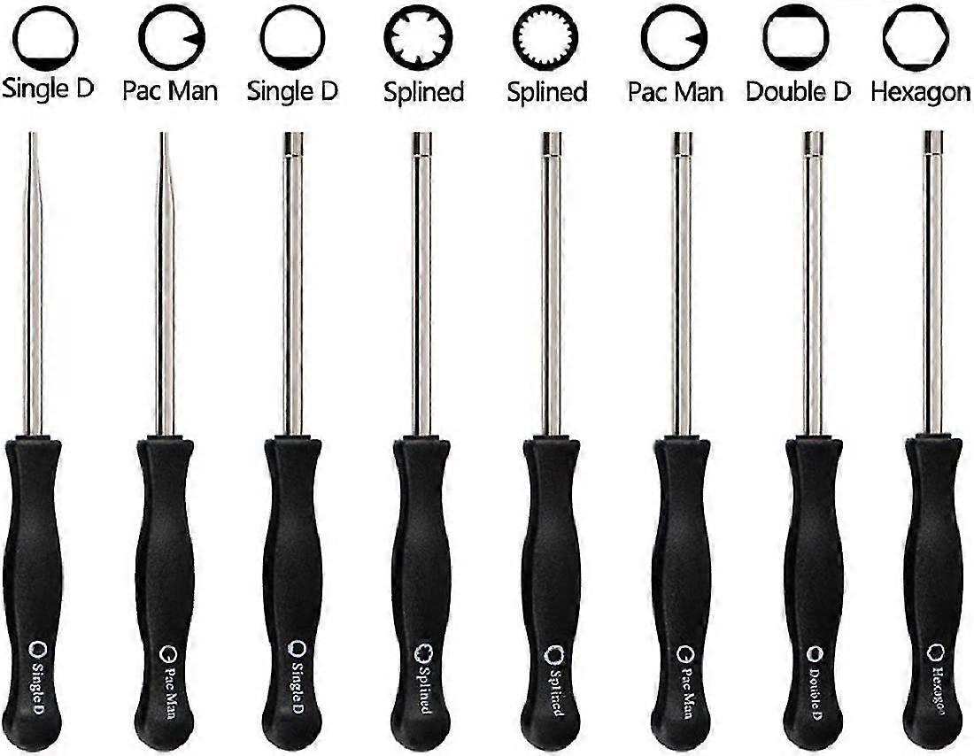 Carburetor Adjustment Tool,7-teeth Spline Socket Screwdriver For Common 2 Cycle Small Engines (8 Pack)