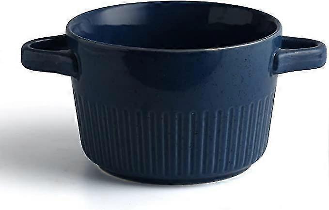 Large Ceramic Bowl With Handle