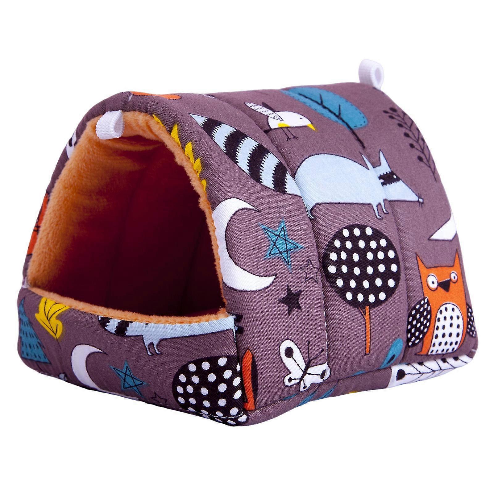 Hamster Nest Anti-deform Comfortable Bite-resistant Provide Safe Warm Resting Space Nest for Small Pets