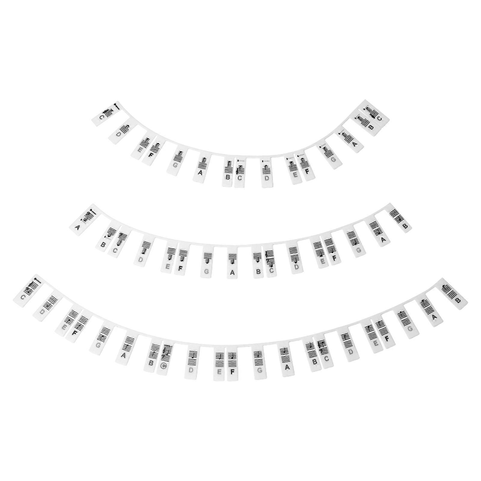 Piano Keyboard Note Easy Install For Beginner Musical Accessories 88 Keys Overlay Learning Kids Adults With Box Soft Silicone