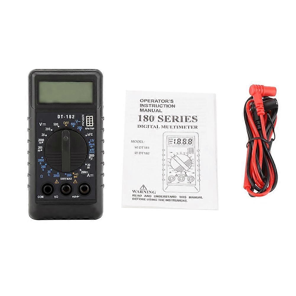 Mini Pocket Handheld Digital Multimeter AC/DC Voltage Current Battery Resistance Meter Tester