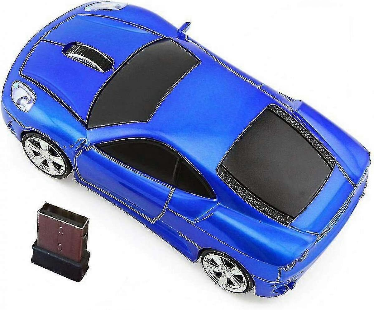 Car Wireless Mouse Ergonomic Optical Mice Usb 2.4g Mini Receiver For Pc Laptop Notebook Windows 10