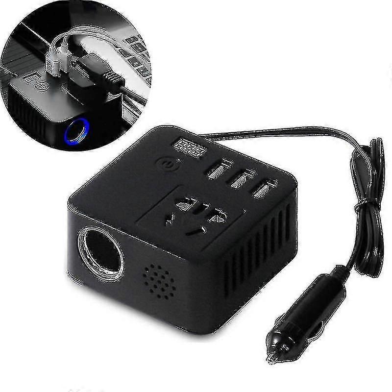 12v /24v naar 220v lader Converter 150w Auto Power Inverter Warmteafvoer
