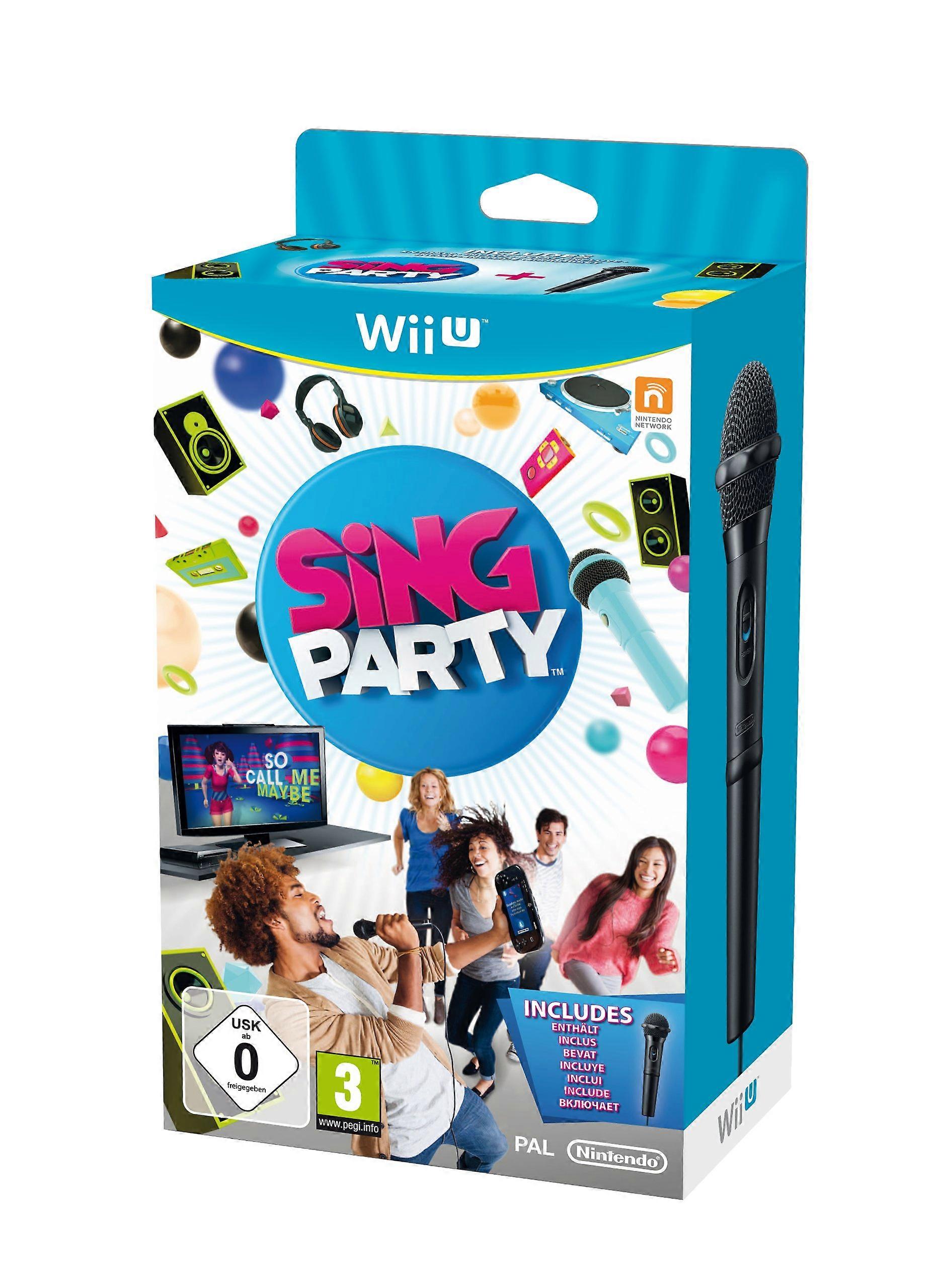 Wii U Sing Party  Microfono - PAL - New & Sealed