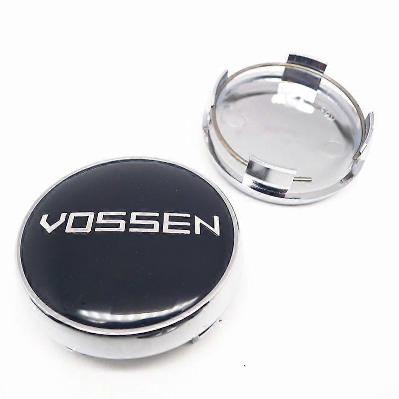 4pcs 65mm 60mm Vossen Hub Rim Center Cap For TE37 Rays Wheel Cover 56mm Vossen Badge Emblem Sticker Styling|Wheel Center Caps|