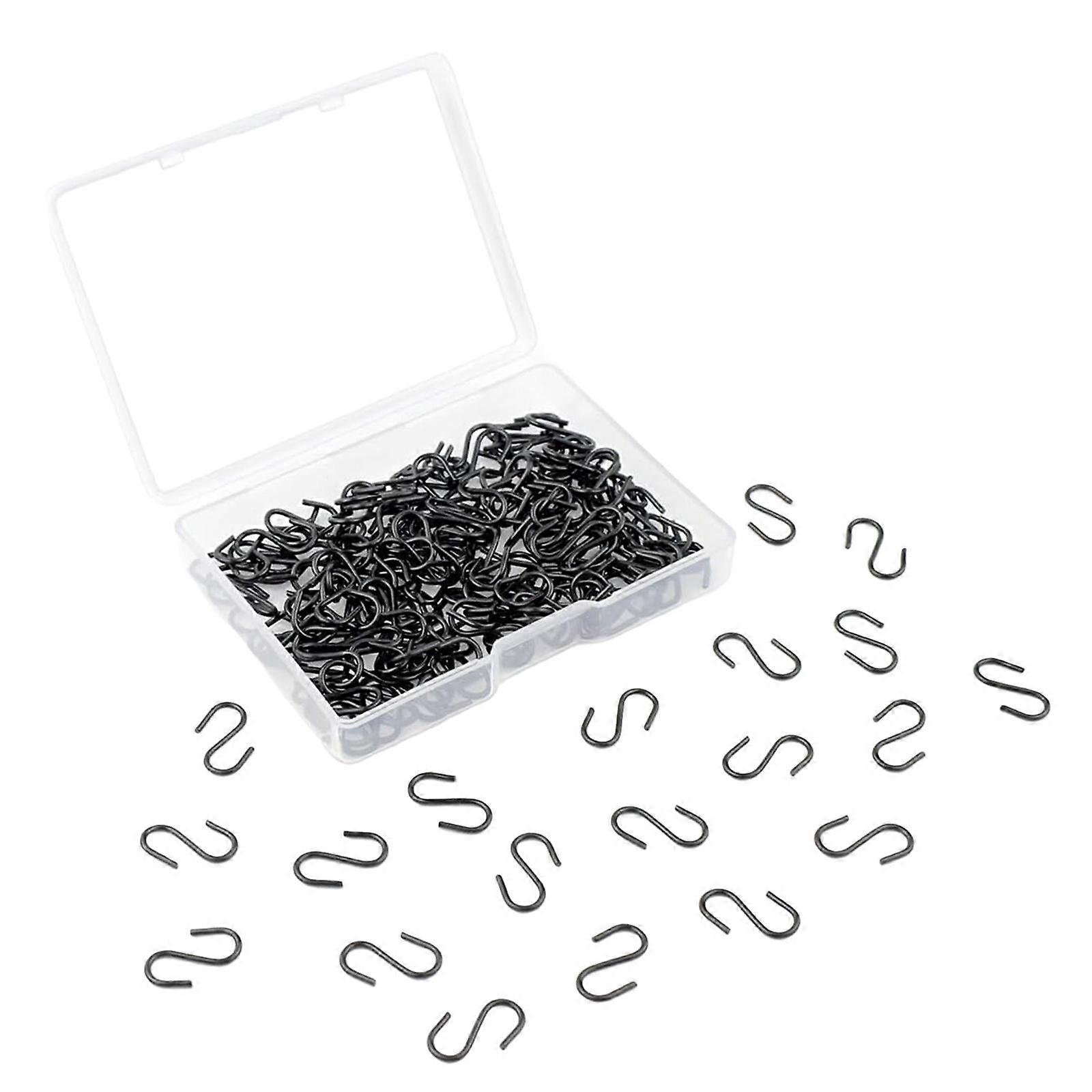 14mm Mini S Shaped Hooks Wieszak Zestaw Łącznik do dekoracji choinki 100 sztuk