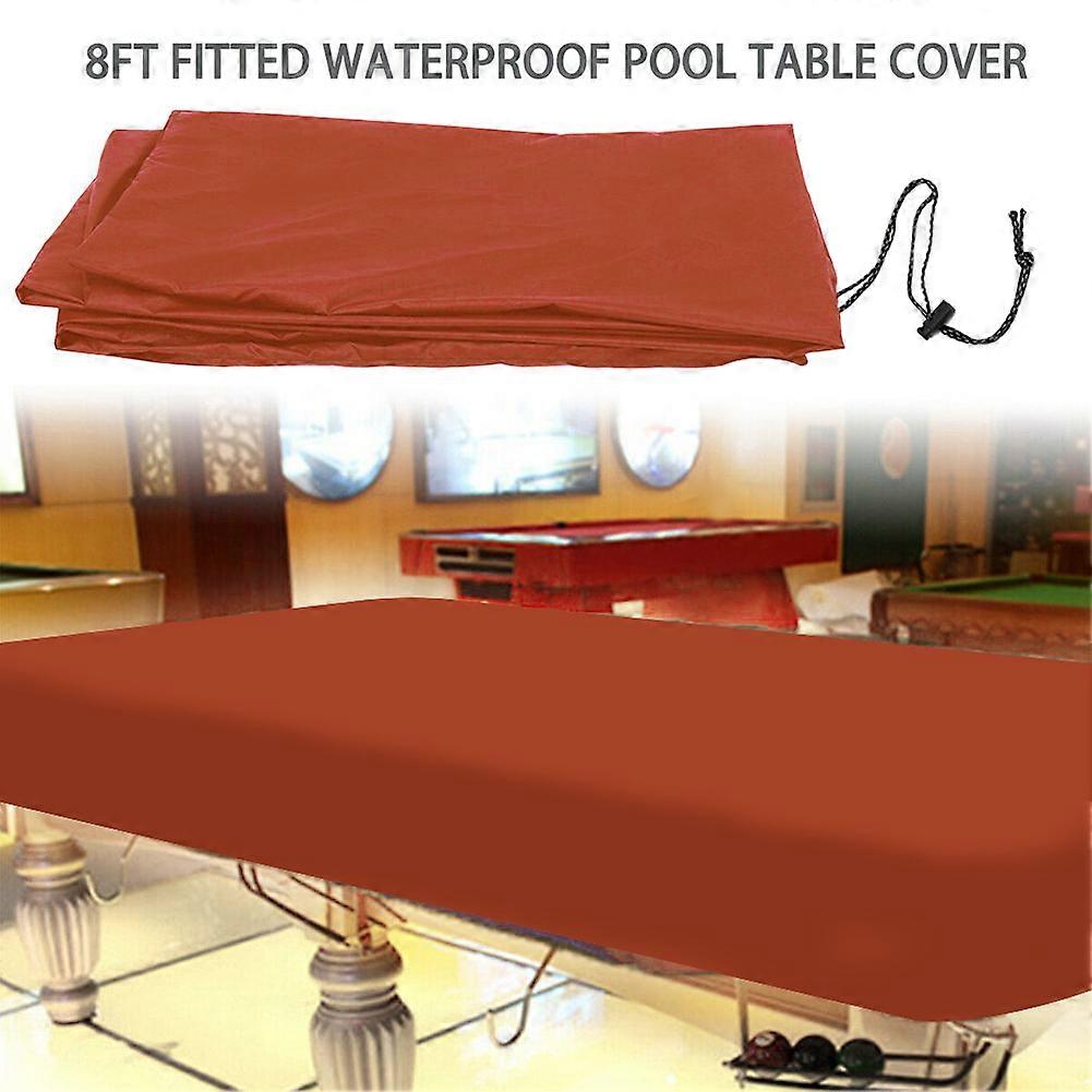 Pool Table Cover,durable Oxford Billiard Pool Table Cover With Drawstring Washable Pool Table Cover
