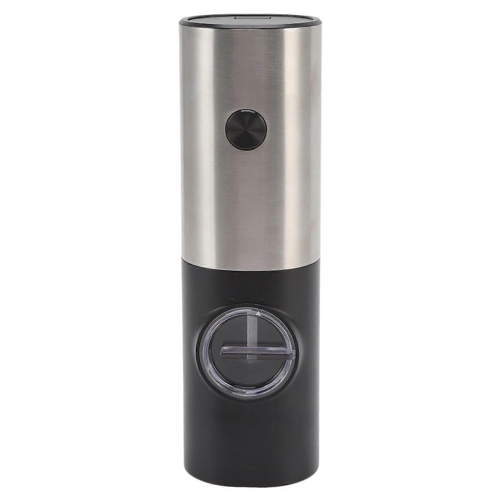 Electric Pepper Grinder Adjustable Coarseness Battery Powered Automatic Salt Pepper Mill for Cooking Barbecue