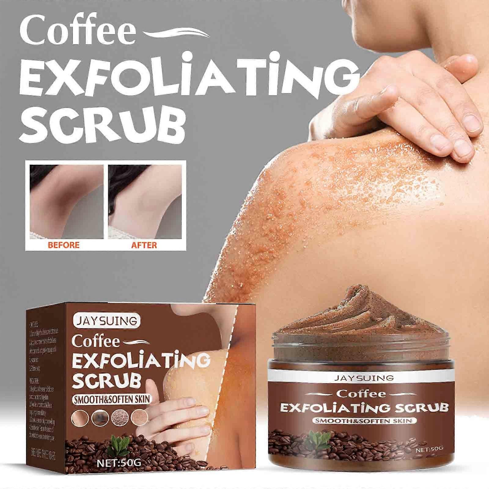 Scrubs Coffee EXFOLiATiNG SCRUBSmooth Skin,Gently Exfoliate Dead Skin,Cleanse Impurities And Reduce,roughness And Dullness