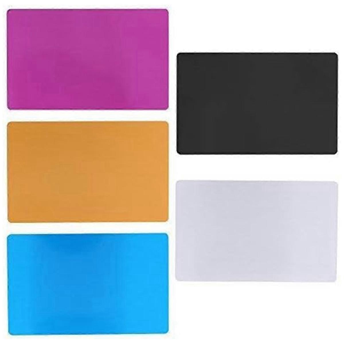 50 pièces d'épaisseur 0.22mm cartes de visite en métal de sublimation carte imprimable à jet d 50 pièces d'épaisseur 0.22mm cartes de visite en métal de sublimation carte imprimable à jet d
