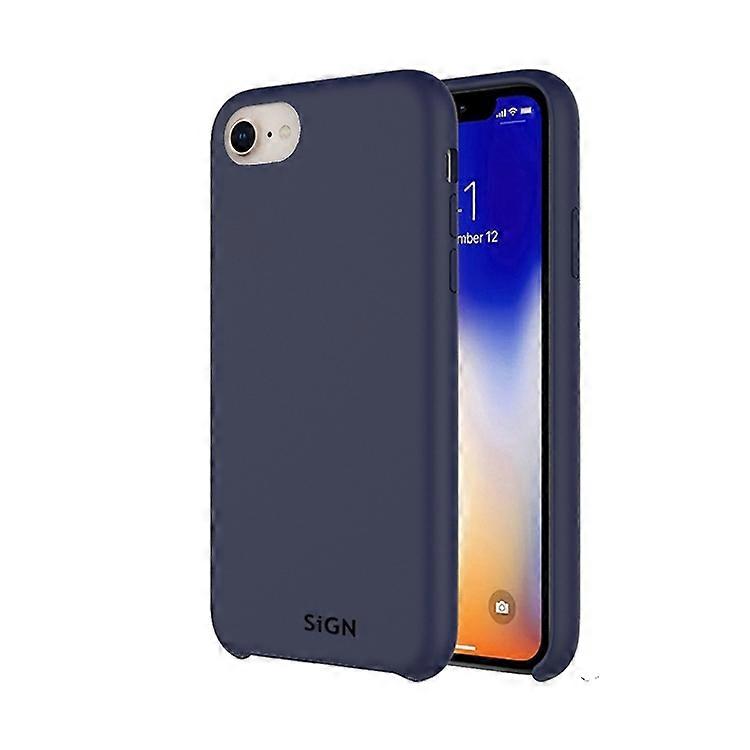 Liquid Silicone Case for iPhone 7 & 8/SE 2 - Blue