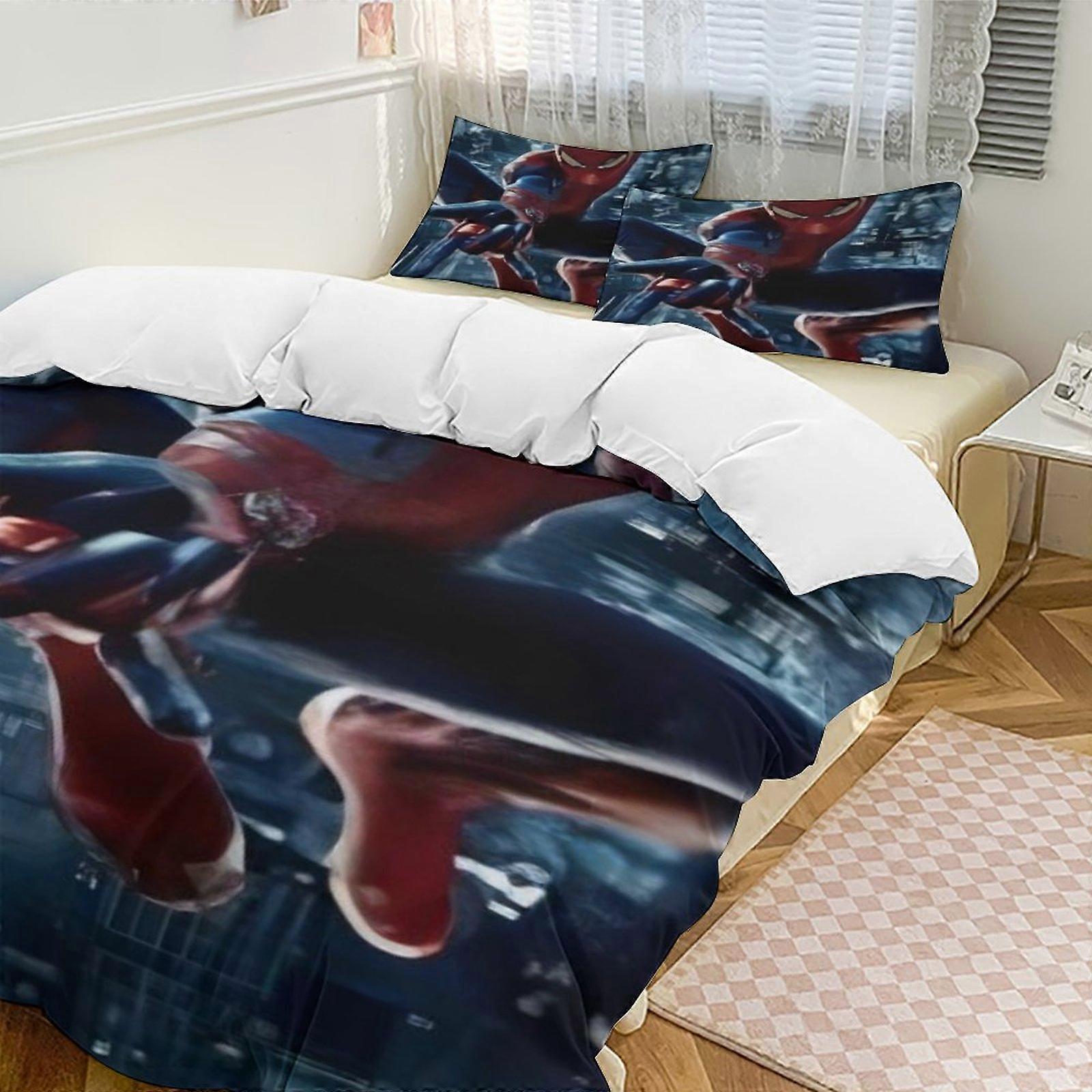 v751 Spider Man Crawl 3-Piece Twin Bed Set  io751