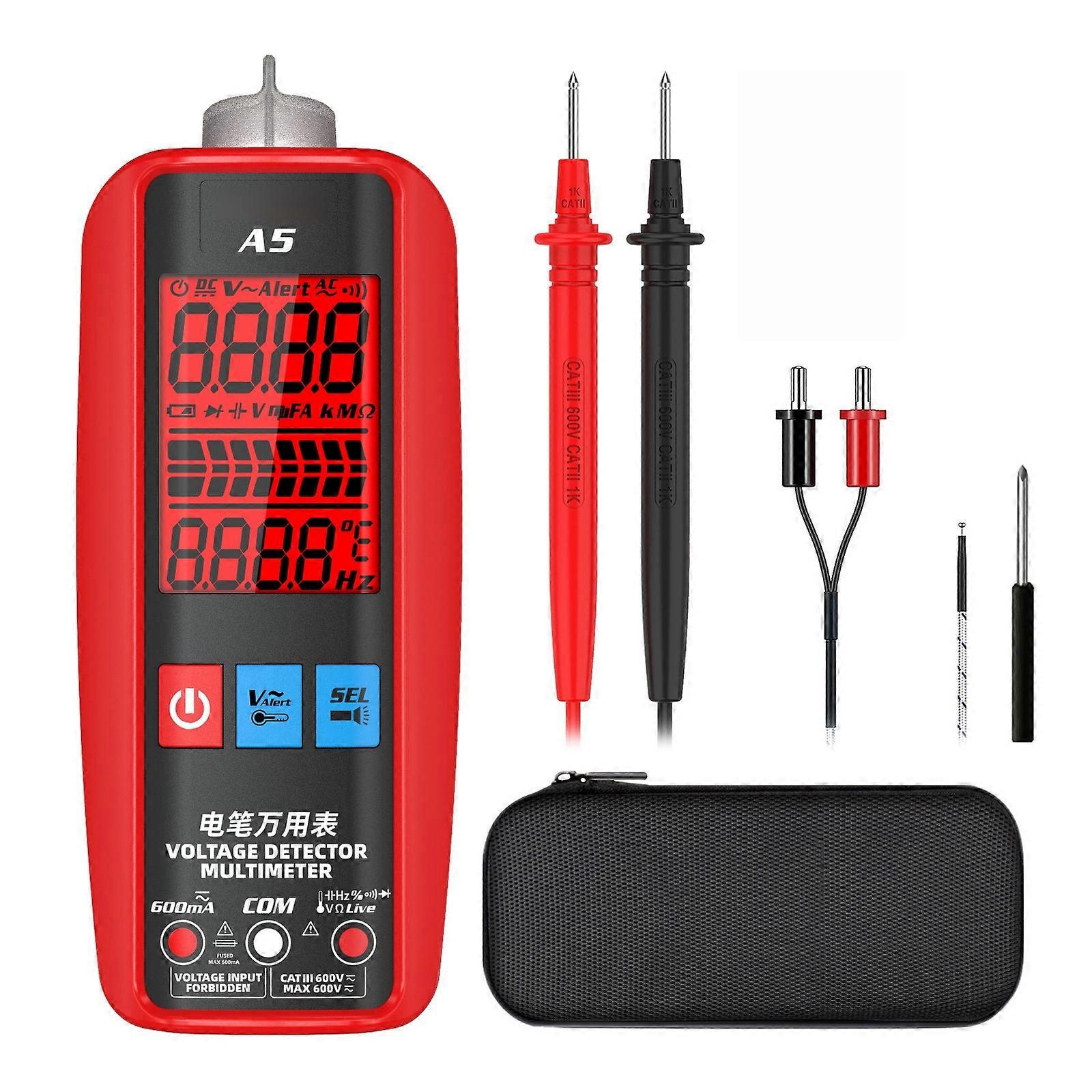 Multimètre numérique intelligent anti-brûlure entièrement automatique 2000 points Affichage D3 FT