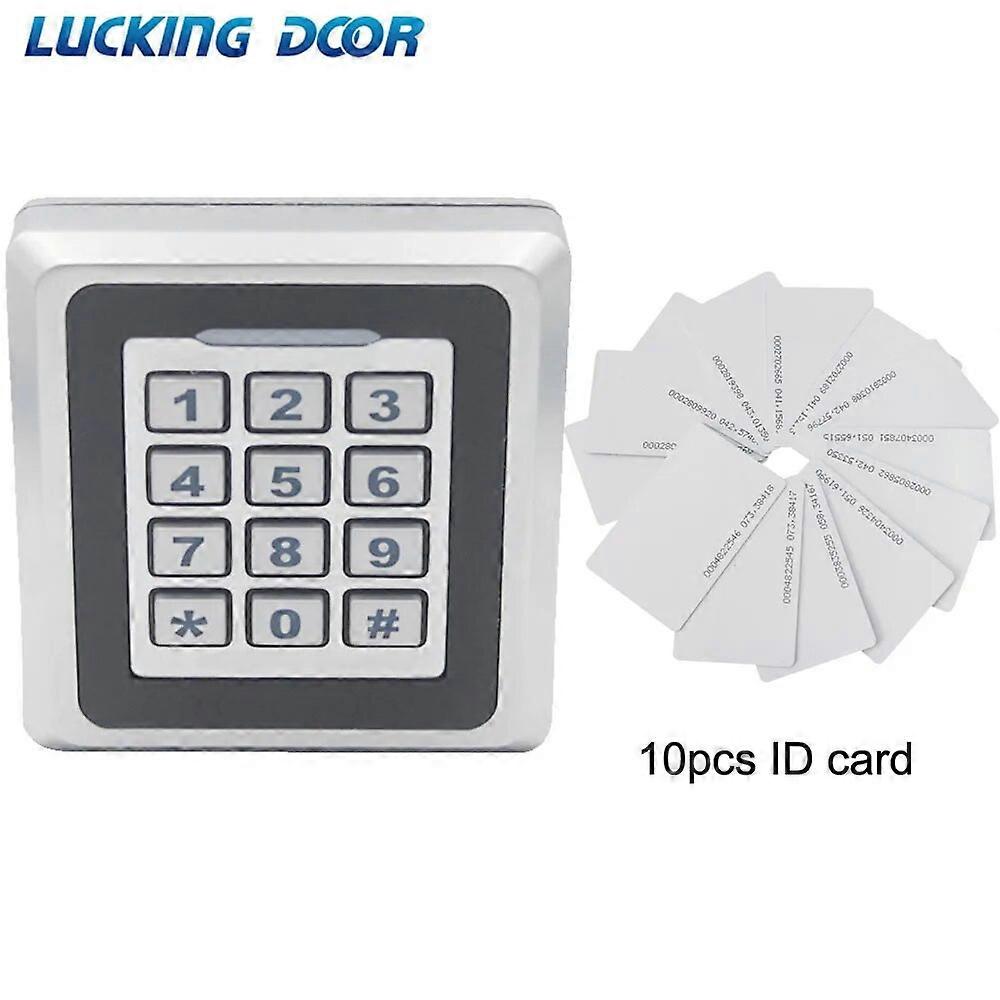 WaterproofI P68 Metal Case 125KHZ Access Control System Proximity Card Standalone 8000 Users Door Access Control keypad
