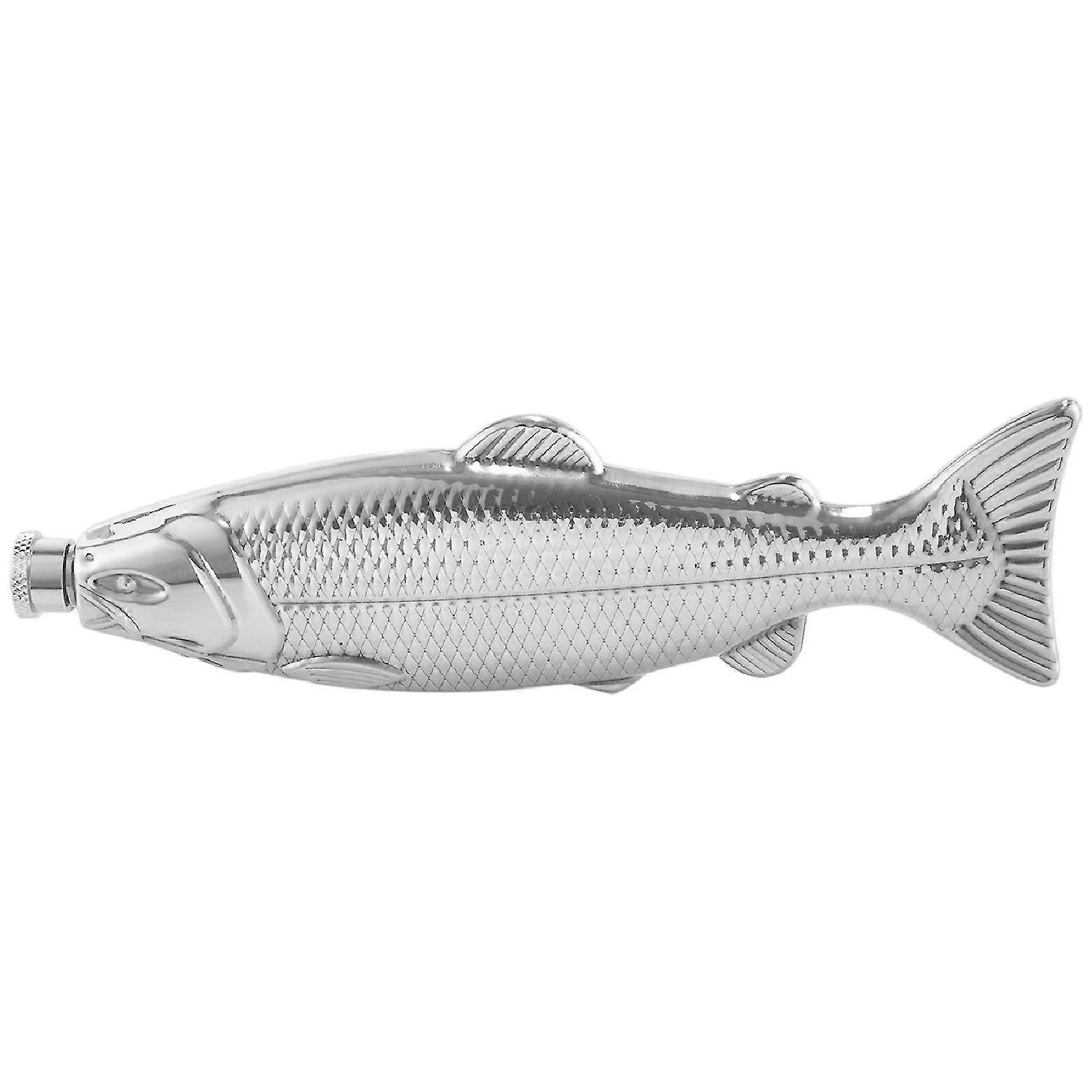 1 Pcs Fish-shape Hip Flask 5oz Mini Pocket Flask Stainless Steel Party Drinkware For Outdoor