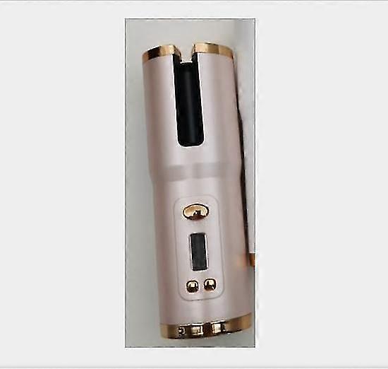 Cordless Auto Curler Hair Curler Curling Iron Wand With Led Temperature Display