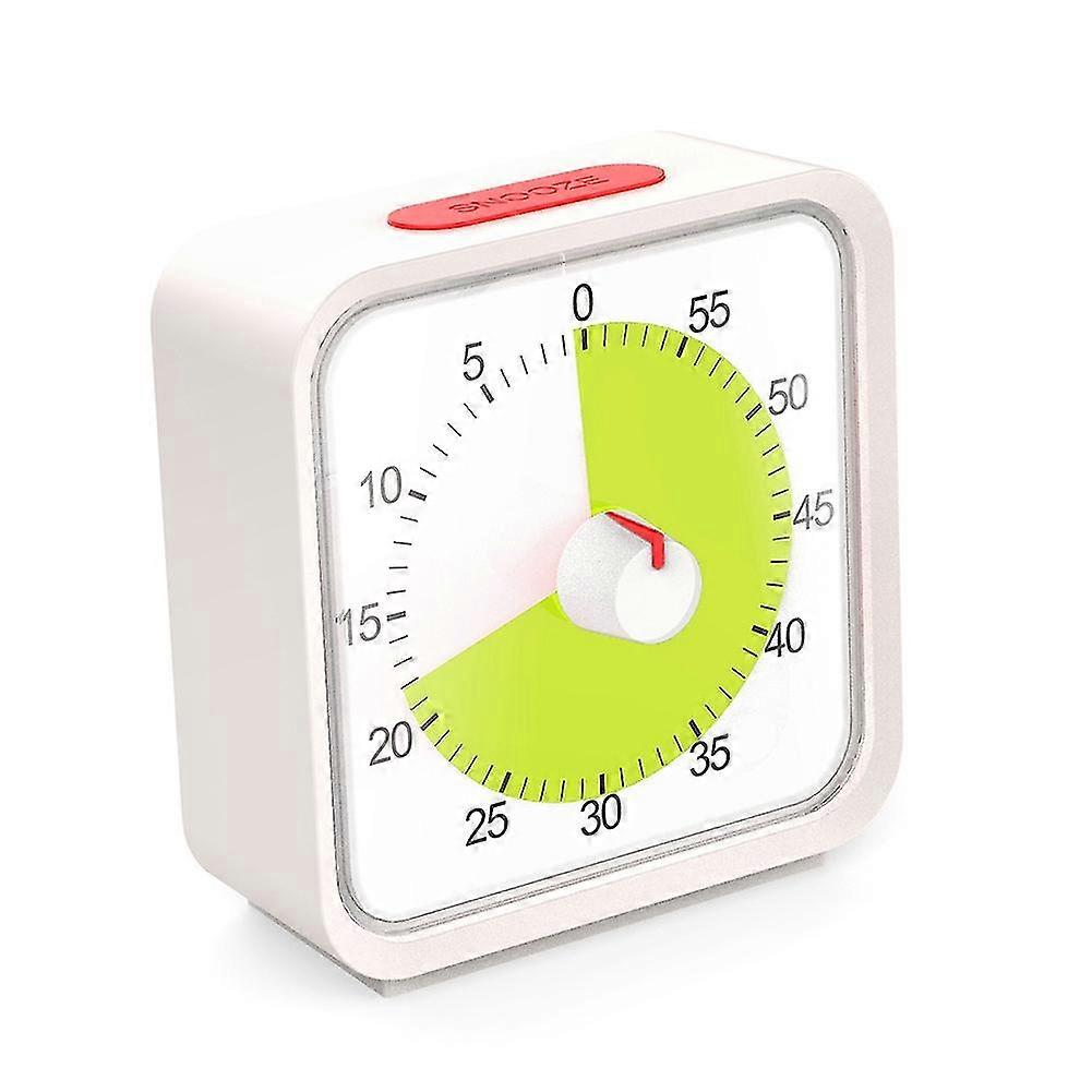 Pomodoro Timer For Kitchen, Time Management Study Classroom Timer, 60-minute Visual Timer With Silent Operation -d