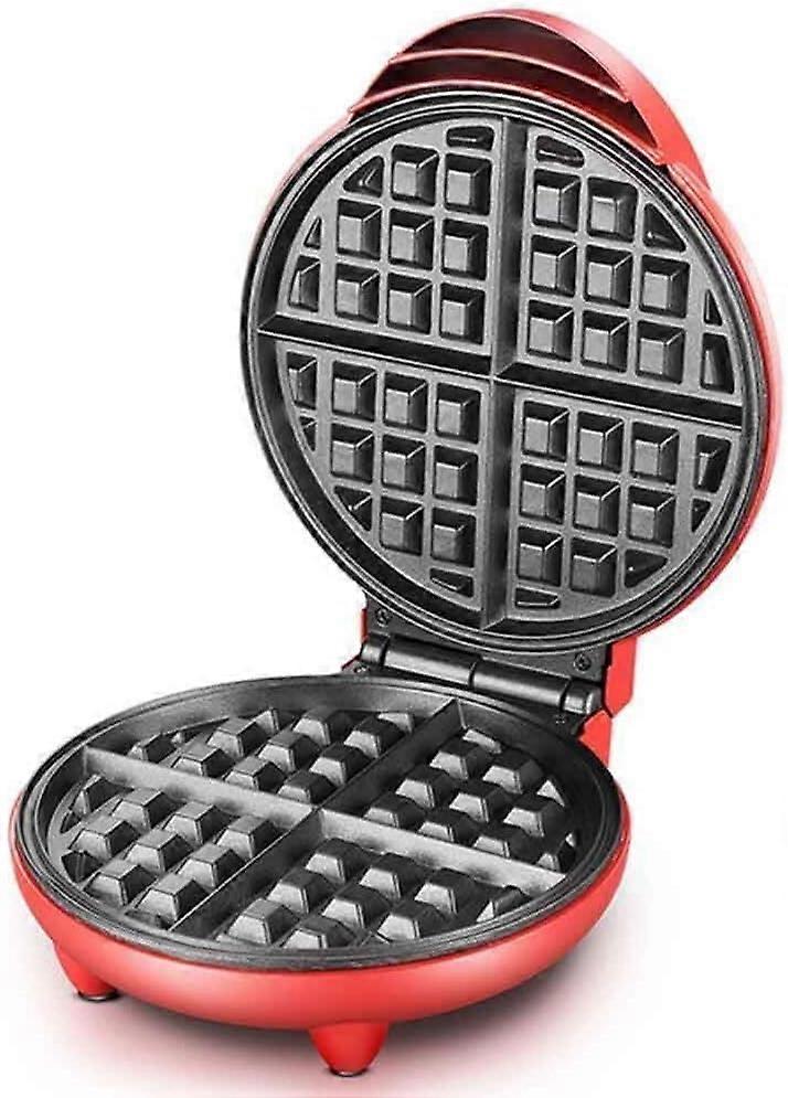 1pcs Bread Makers Waffle Maker Nonstick Electric Toaster with Automatic Temperature Control for Waffles Small Muffin Maker-European Version