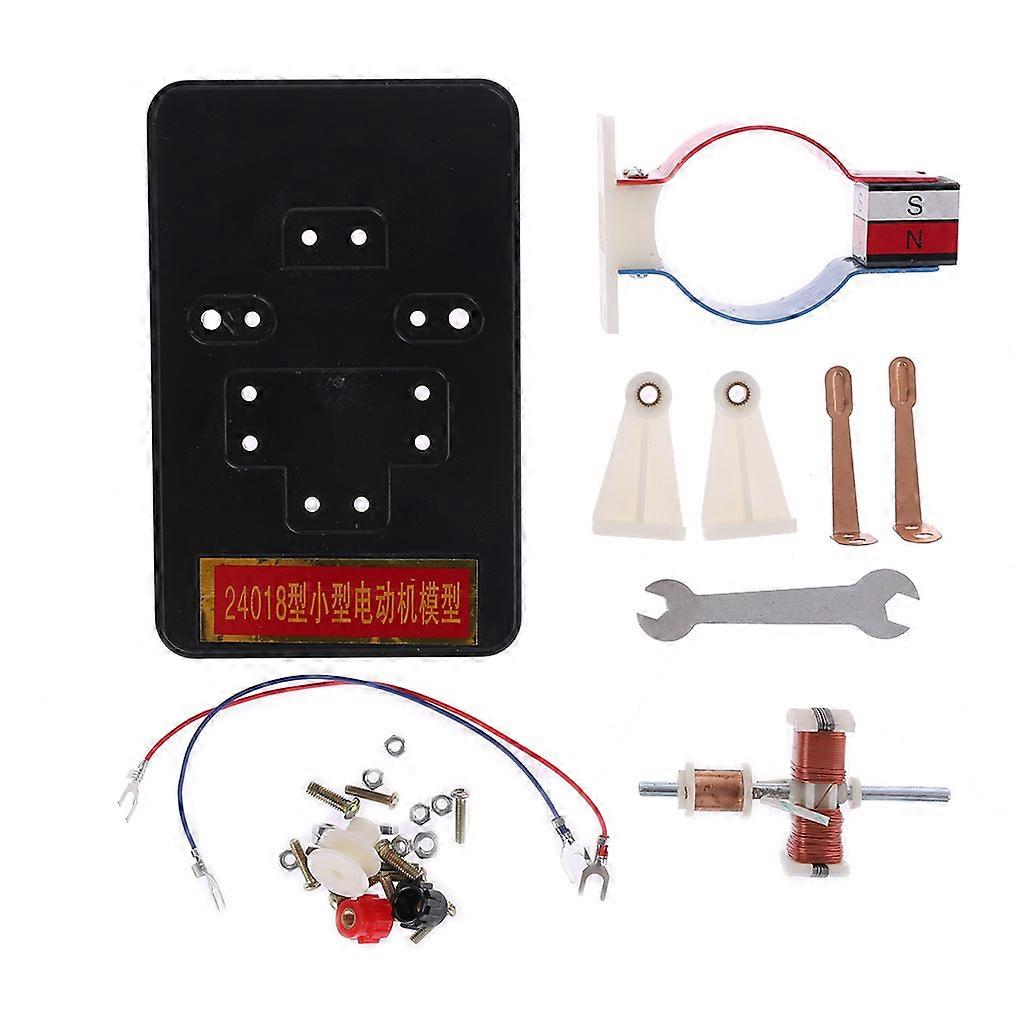 Electric Motor Kit Kids DIY DC Motor Model Accessories Simple Assemble Kit for Student Teaching Learning Stem Project