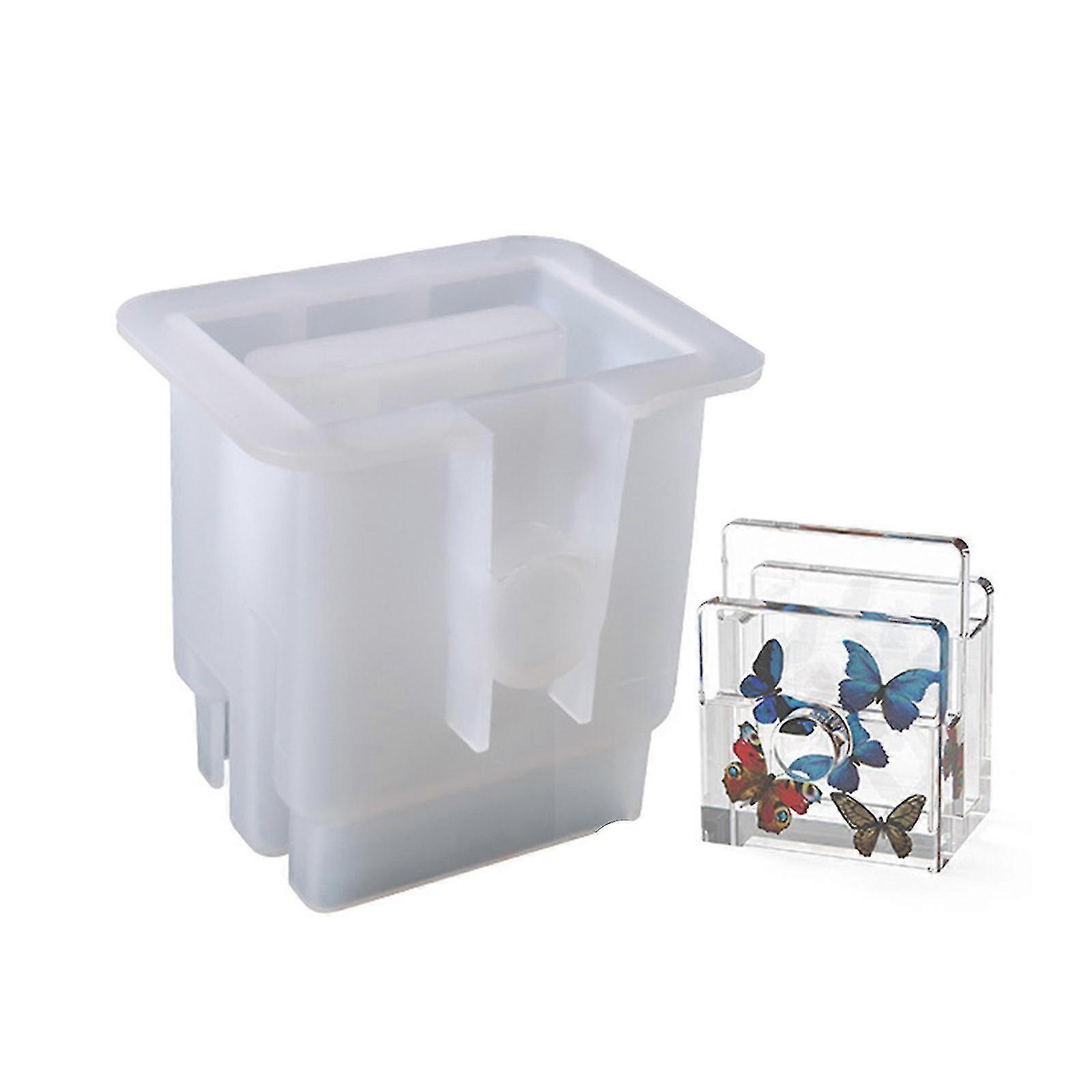 Phone Stand Resin Mold Silicone Holder Epoxy Casting Mould Diy Portable Craft-fg