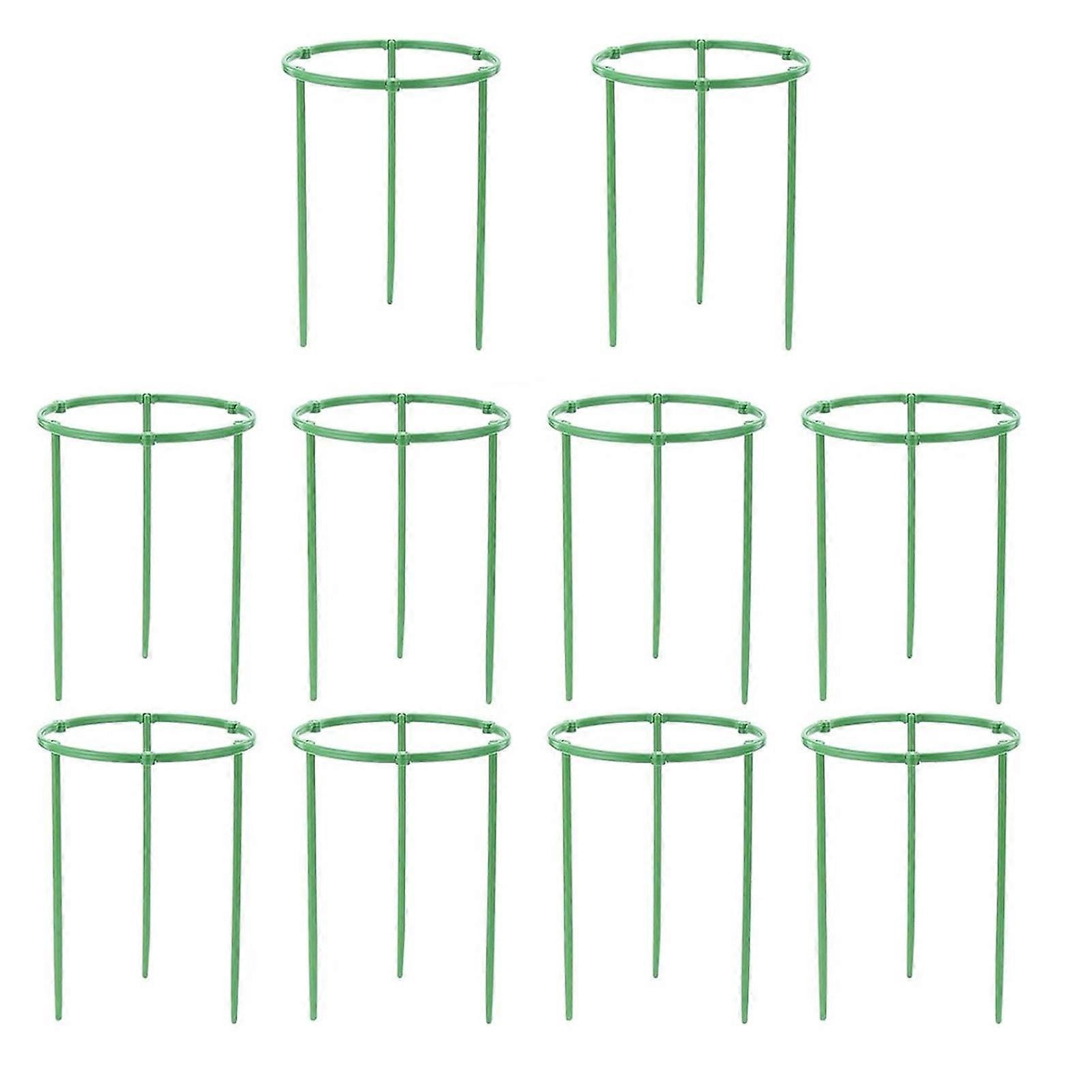 Tomato Plant Support Cages Garden Cucumber Trellis Stable Structure Simple Installation Vegetables Flowers Support Ring Rack