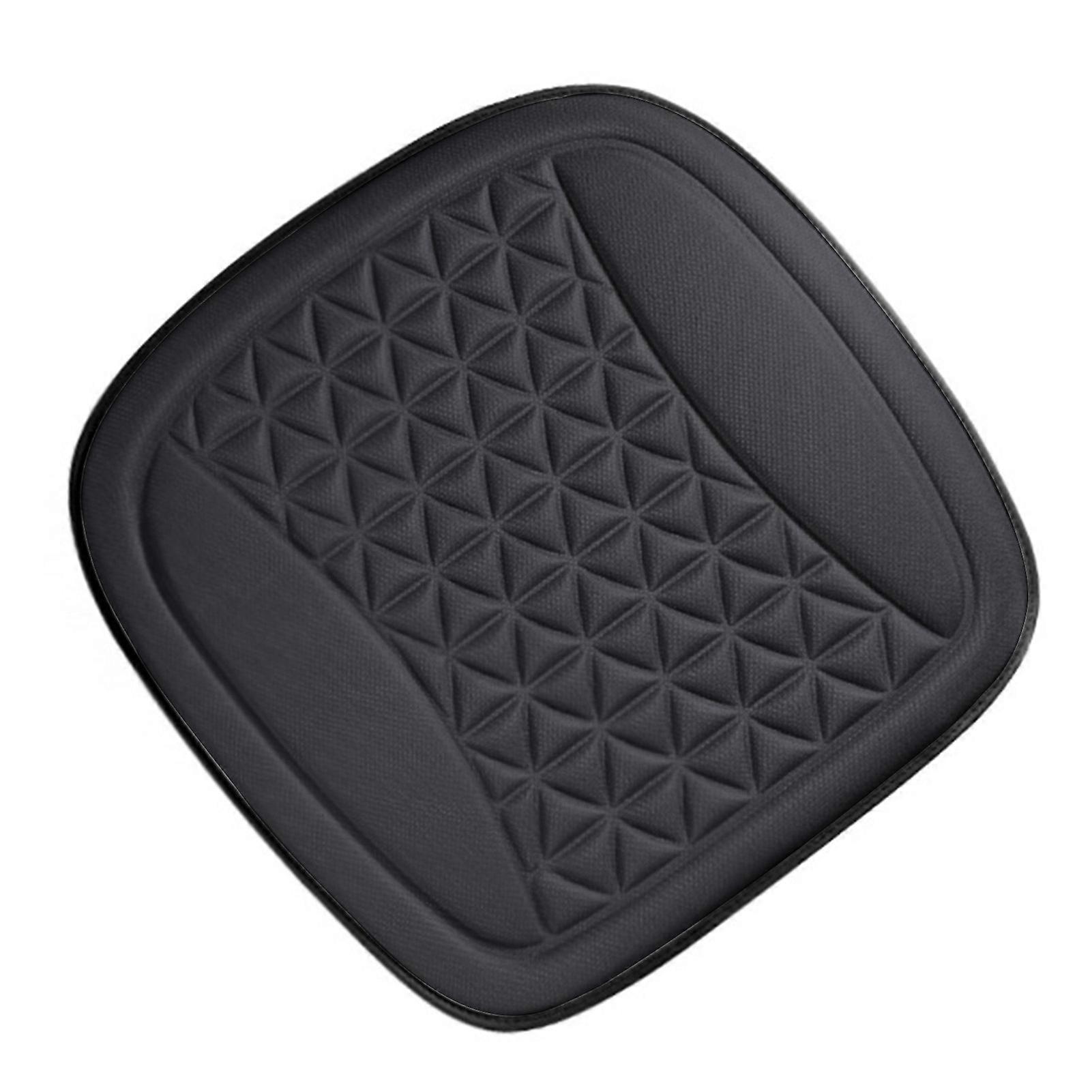 Car Seat Cushion Breathable Non-slip Square 3D Raised Point Four Seasons Universal Comfortable Sitting Solid Color Auto Interior Front Seat Mat Car Su