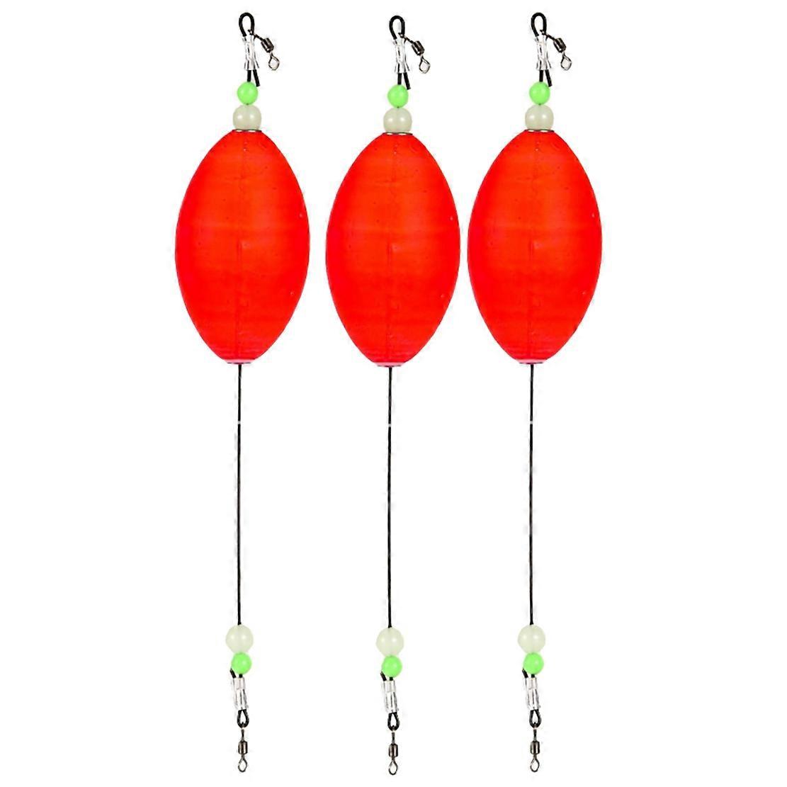 3Pack Fishing Bobbers Popping Cork Float for Redfish Speckled Trout Sheepshead Flounder Freshwater