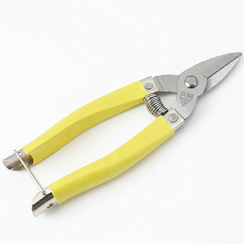 1 Pack Heavy Duty Multi-Purpose Scissors,Electrician Scissors,Snip Utility Shear,Kitchen Garden Shears,For Cutting Branches,Optical Fiber Wire Fabric