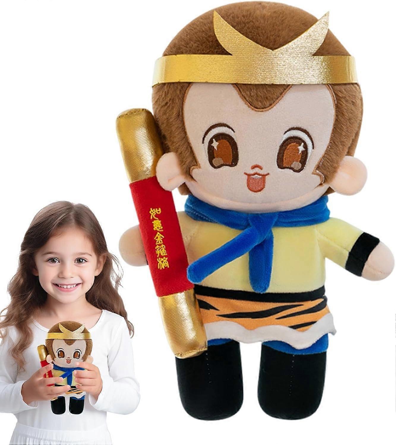 Monkey King Journey To The West Black Myth: Goku Plush Toy, Wukong Plush Toy, Monkey Plush Doll Big Wukong Doll Equal To Heaven