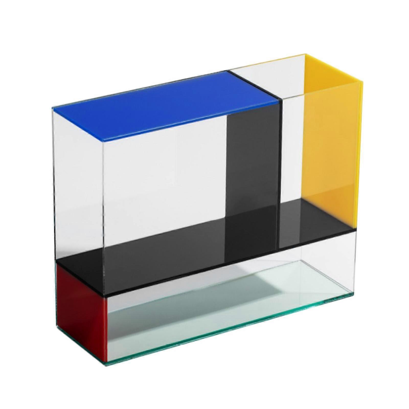 花盆家居装饰亚克力花瓶厨房书桌书架