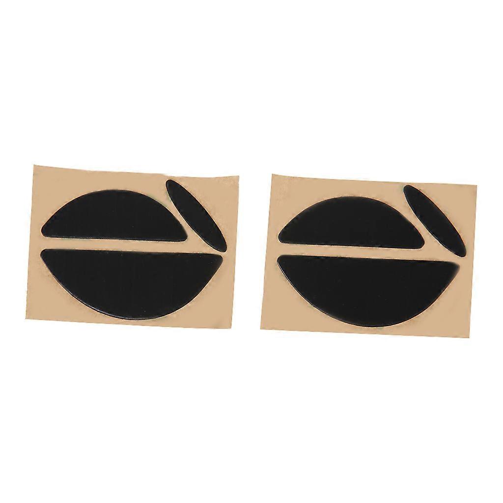 2Set Professionnel Souris Patins Autocollants Souris Pieds Pad Glisses Courbe Bord Remplacement pour souris MX518 / G400 / G400S