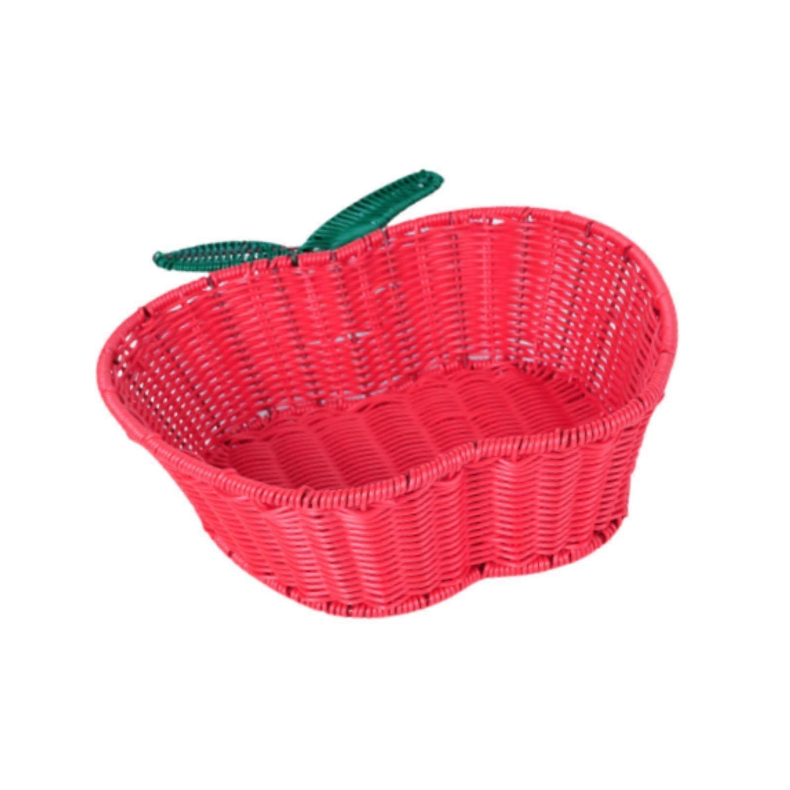 Fruit Basket Decorative Multipurpose Bread Basket for Kitchen Cupboard Bread 27cmx9.5cm