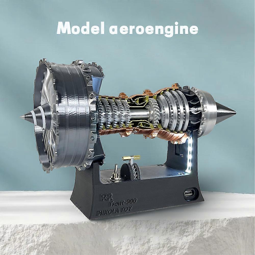2024 Collect Turbofan Engine Model A380 Replica Perfect for Aviation ...