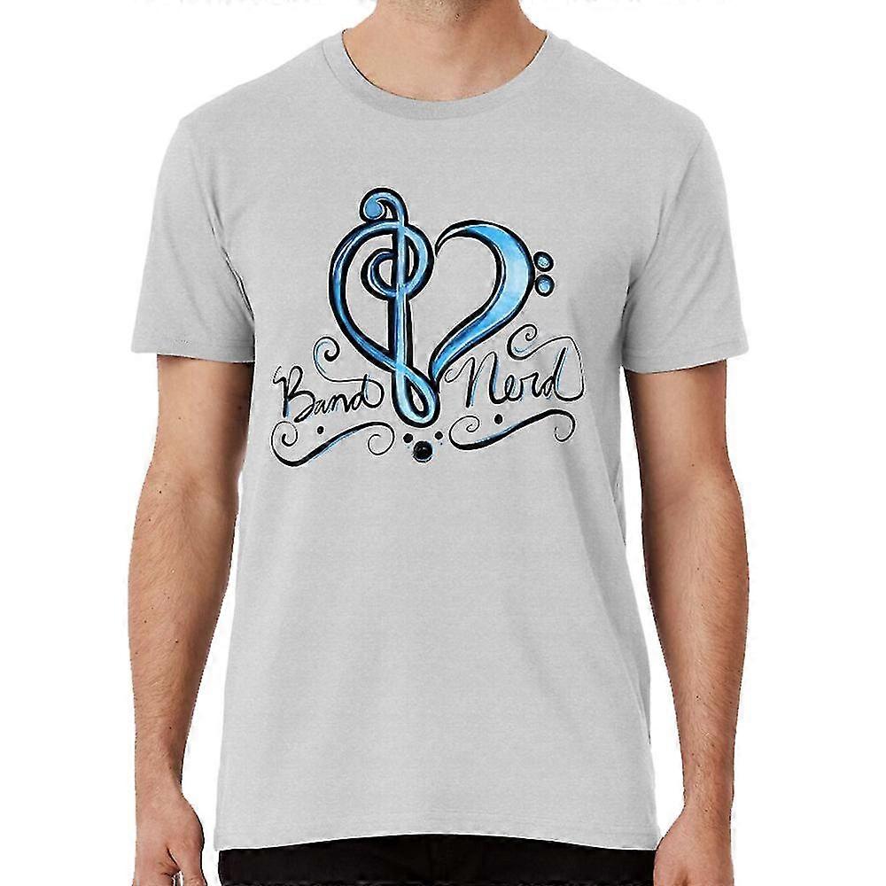 Band Nerd Rundhalsausschnitt T-Shirt Nerds nerdig
