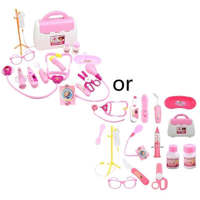 15Pcs Electric Medical Kit Simulation First-Aid for CASE for Childrens Role for PLAY Doctor Pretend for PLAY Realistic Dropship
