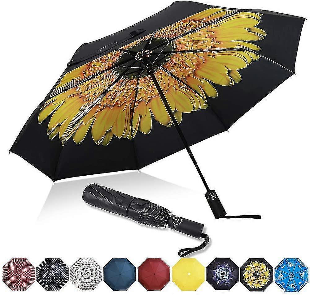 折りたたみ傘コンパクト旅行傘強い耐久性雨傘ポータブル