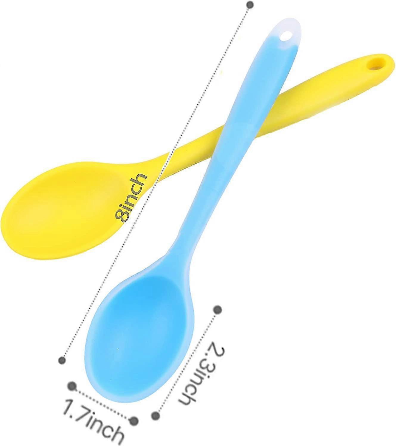 Heat Resistant Baking Serving Spoon Silicone Cooking Tools